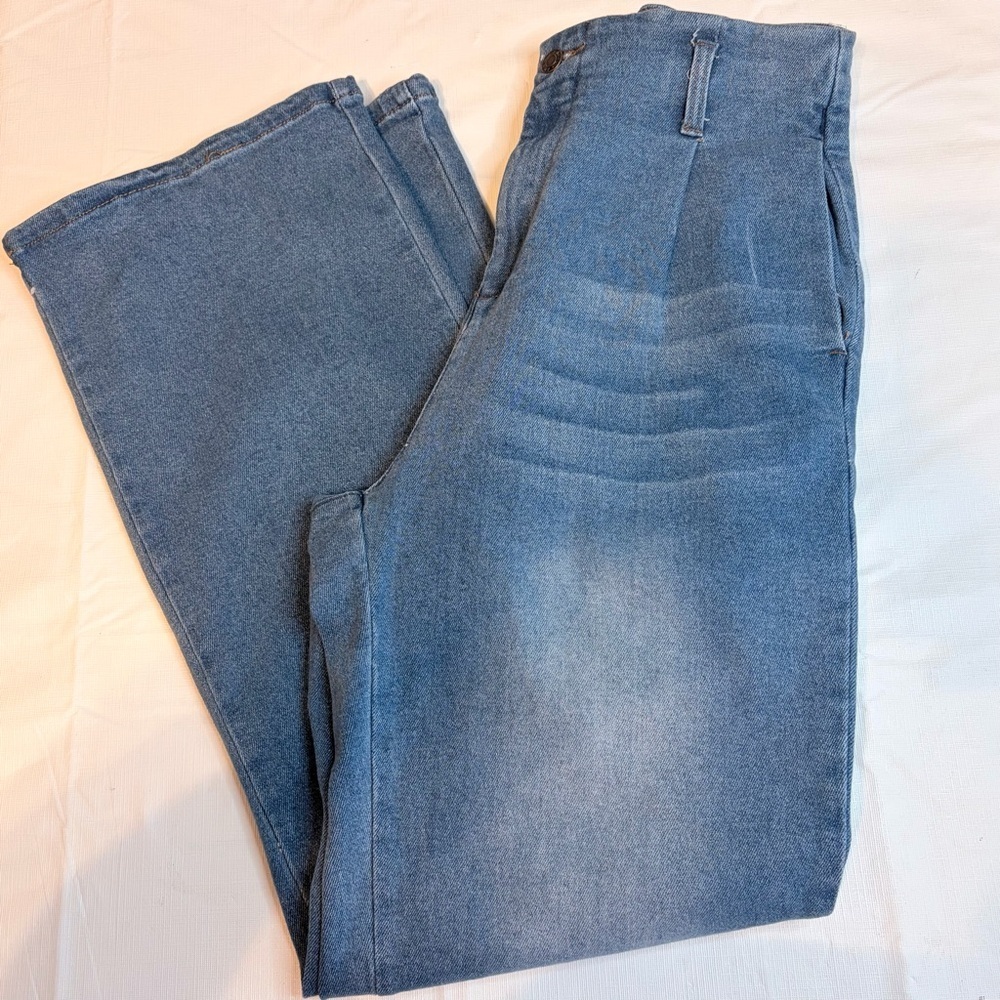 Angels Women's High Rise Jeans - Soft Blue